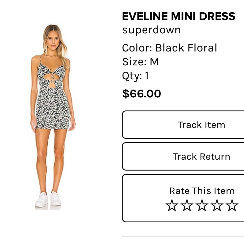 Super down mini dress